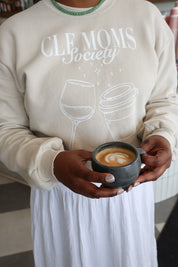 CLE Mom Society - Crop Sweatshirt