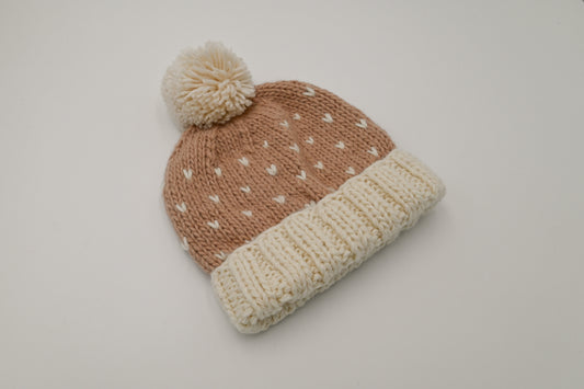 Sawyer Heart Knit Hat