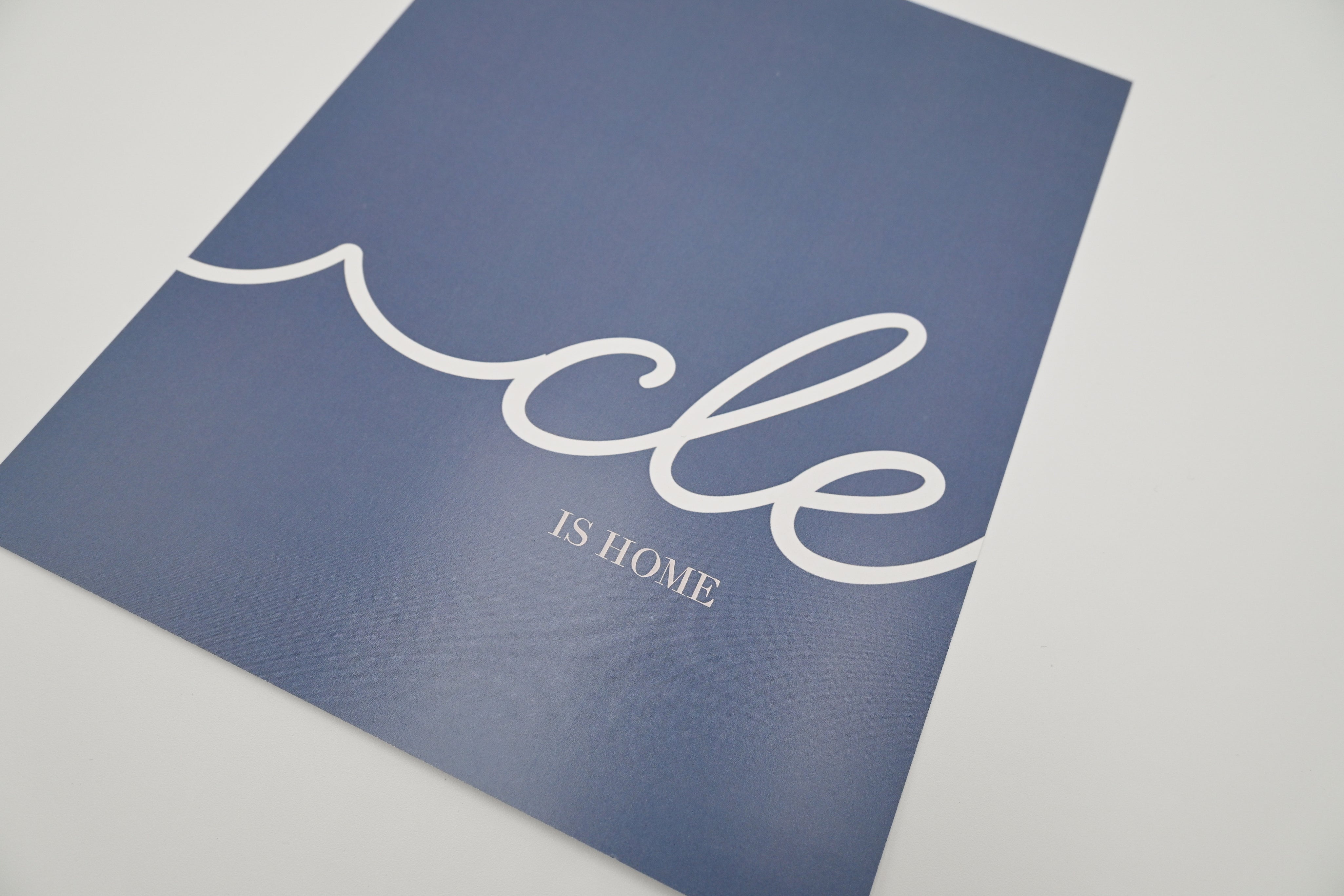 "CLE is Home" Print