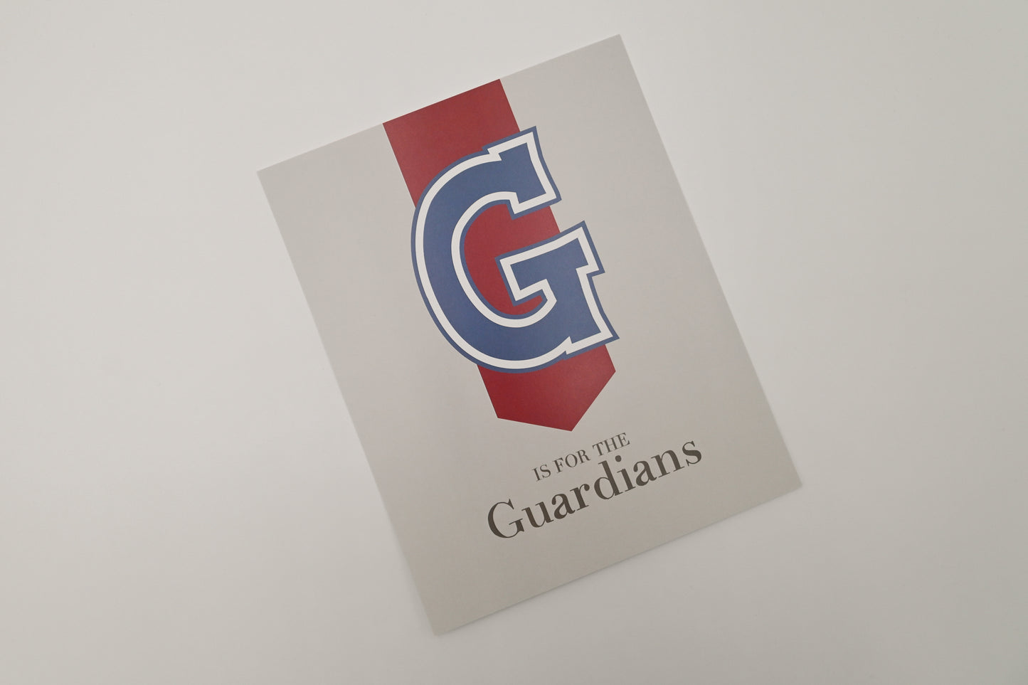 "G is for Guardians" Print