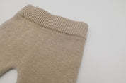 Sasha Cotton Knit Set - Taupe