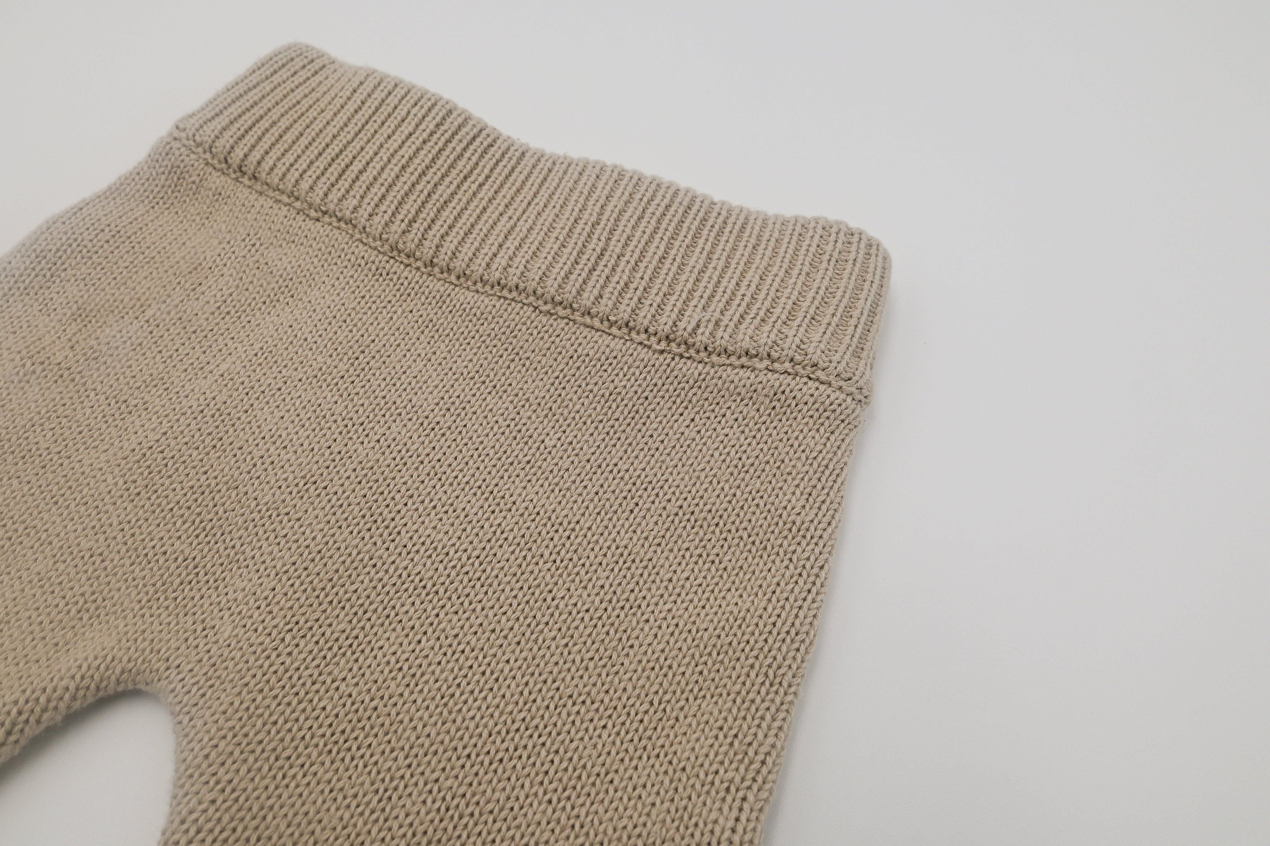 Sasha Cotton Knit Set - Taupe
