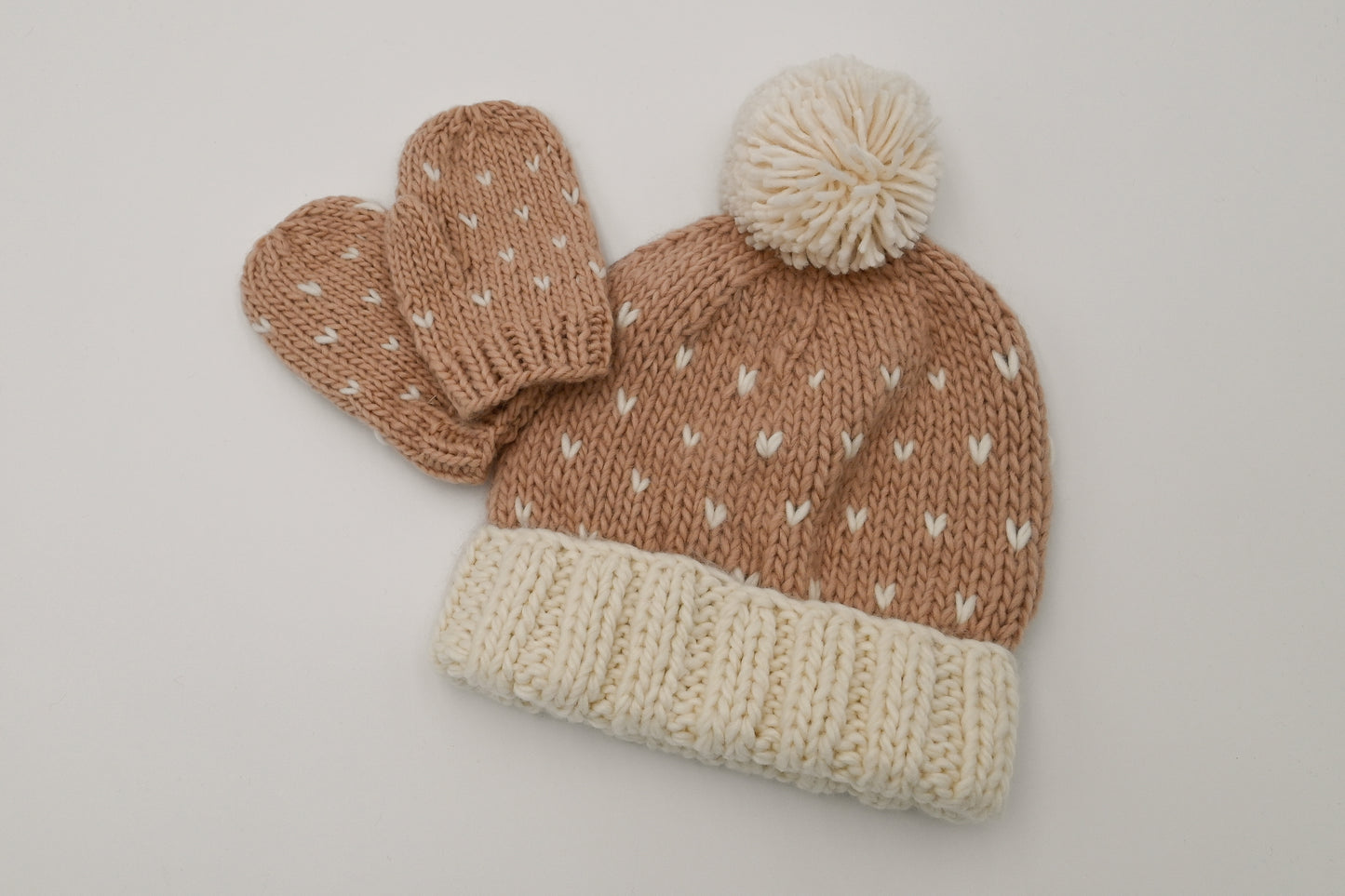 Sawyer Heart Knit Hat