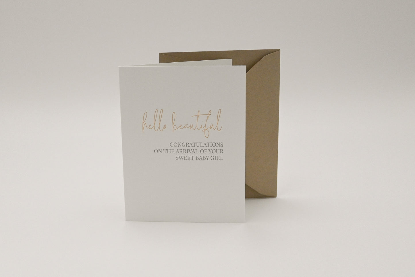 Hello Beautiful - Greeting Card