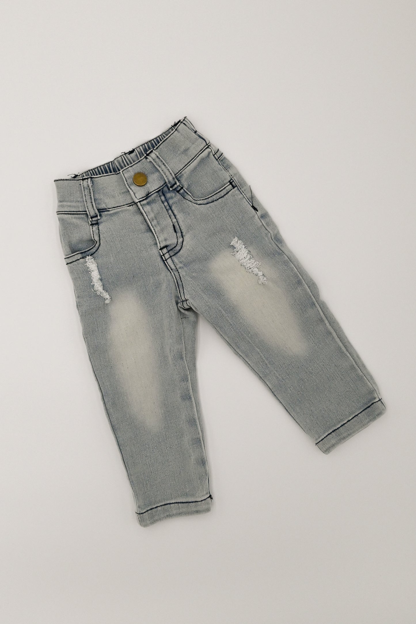 Stretch Denim - Slate