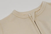 Zipper Romper - Cream