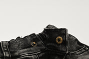 Stretch Denim - Faded Black