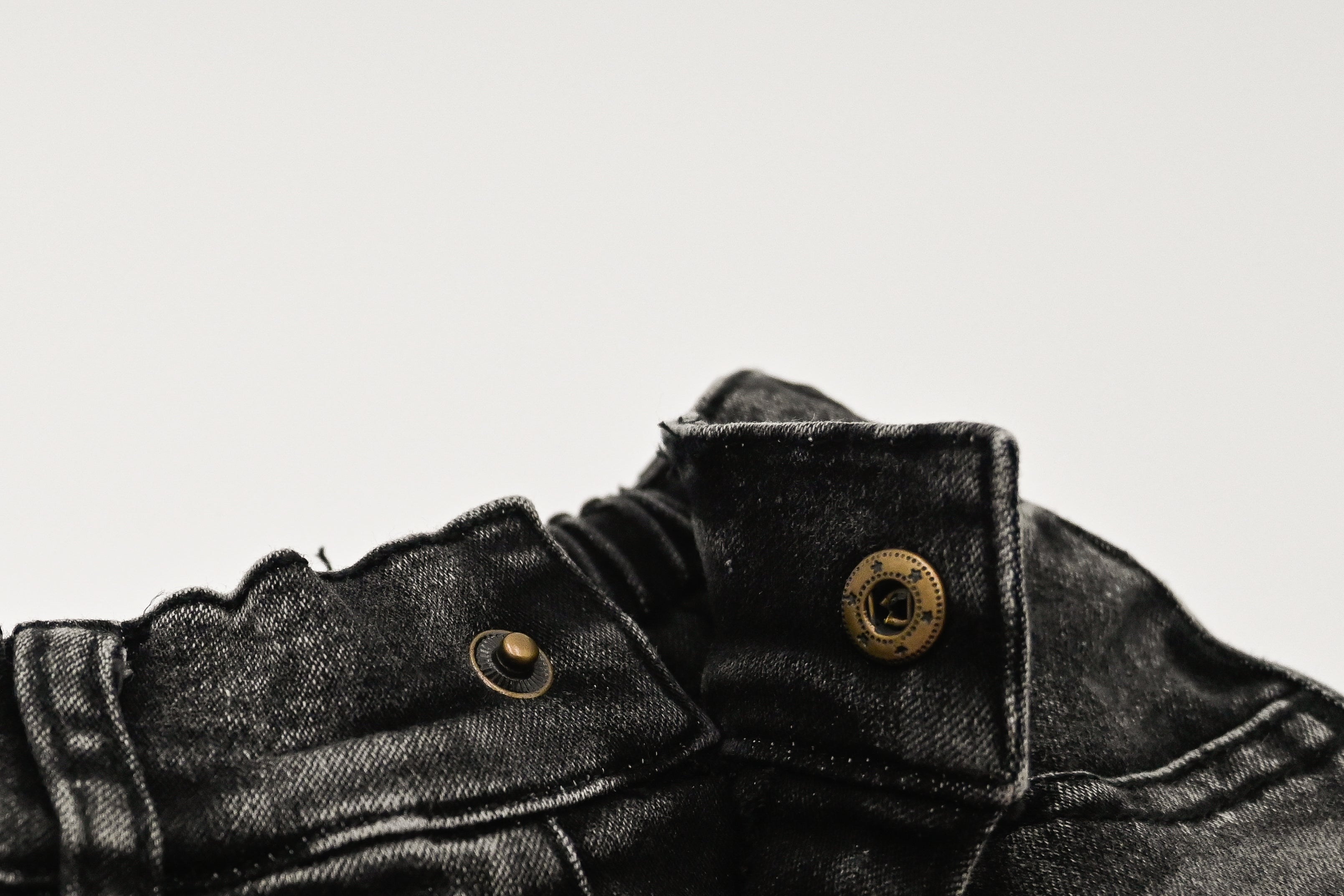 Stretch Denim - Faded Black