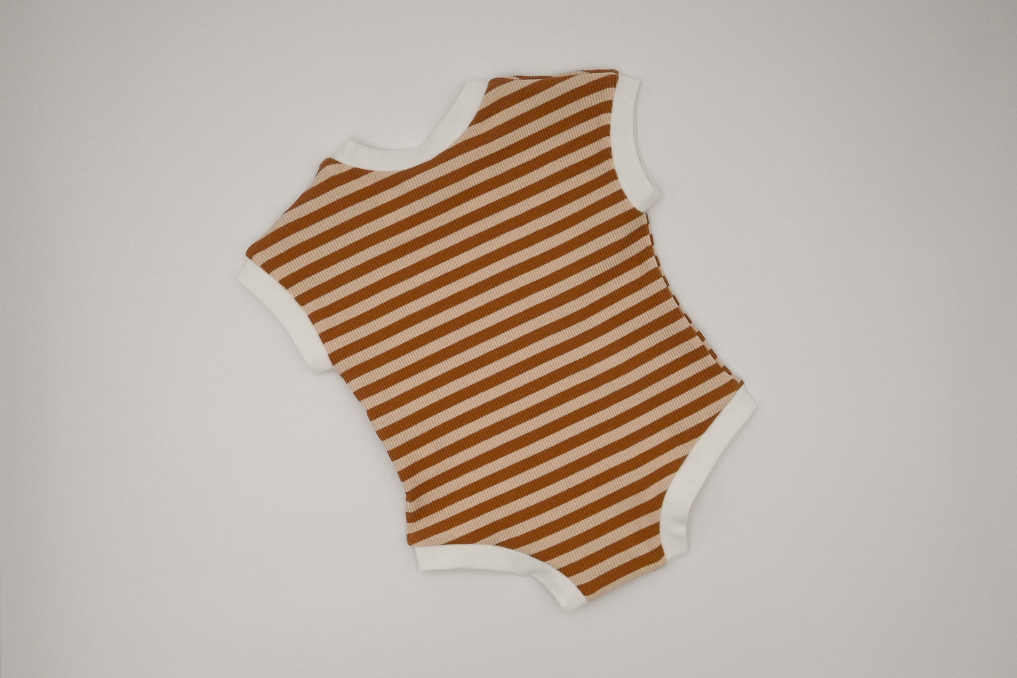 Oversized Romper - Honey Stripe