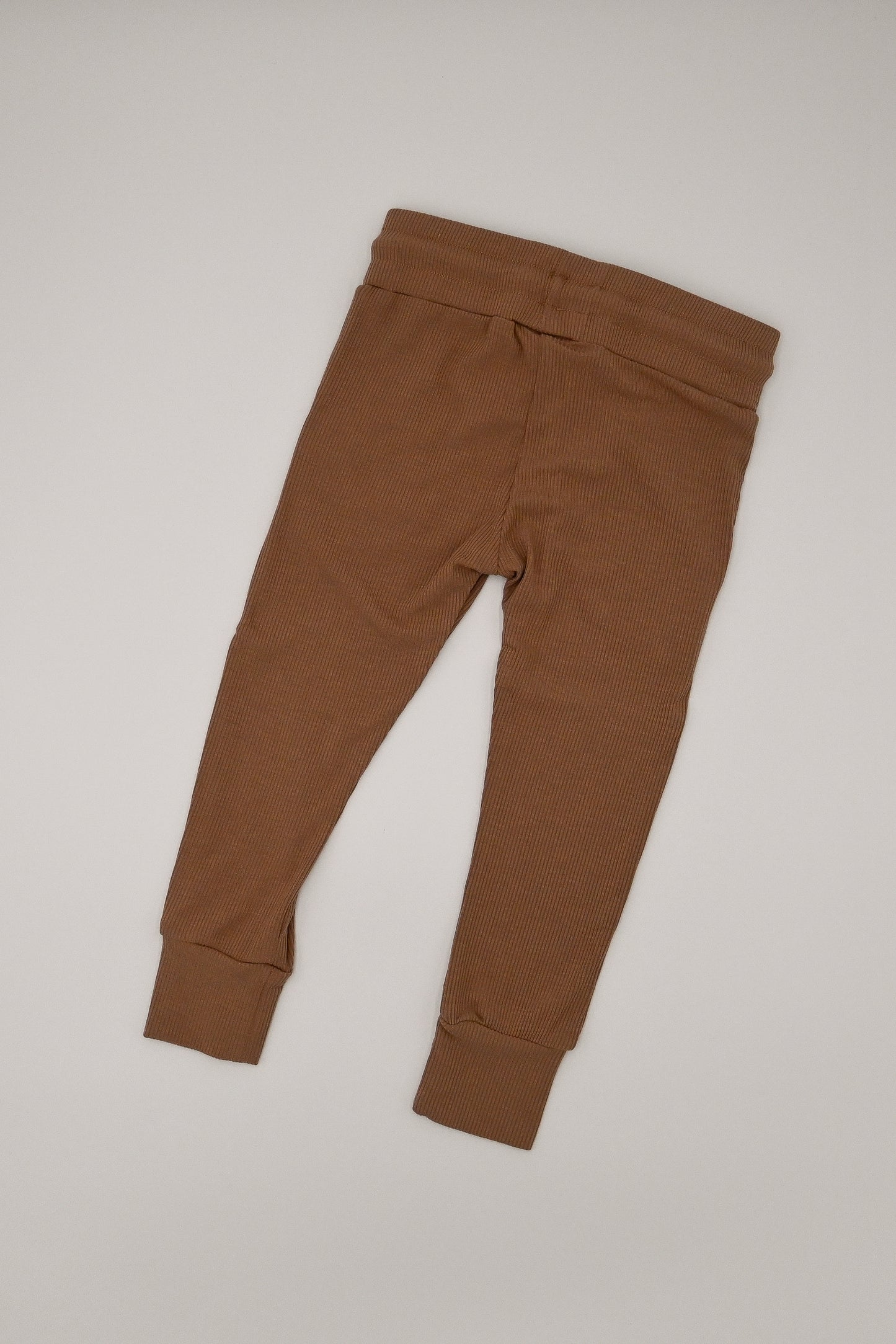 Ribbed Joggers - Mocha