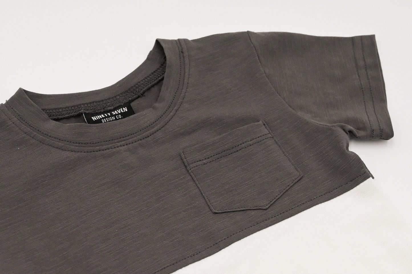 Pocket Tee - Charcoal