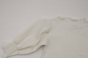 Ribbed Baby Bodysuit - Ecru
