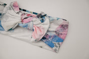 Ultra Soft Headband Bow - Watercolors