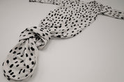 Knotted Gown + Hat - Polka Dot