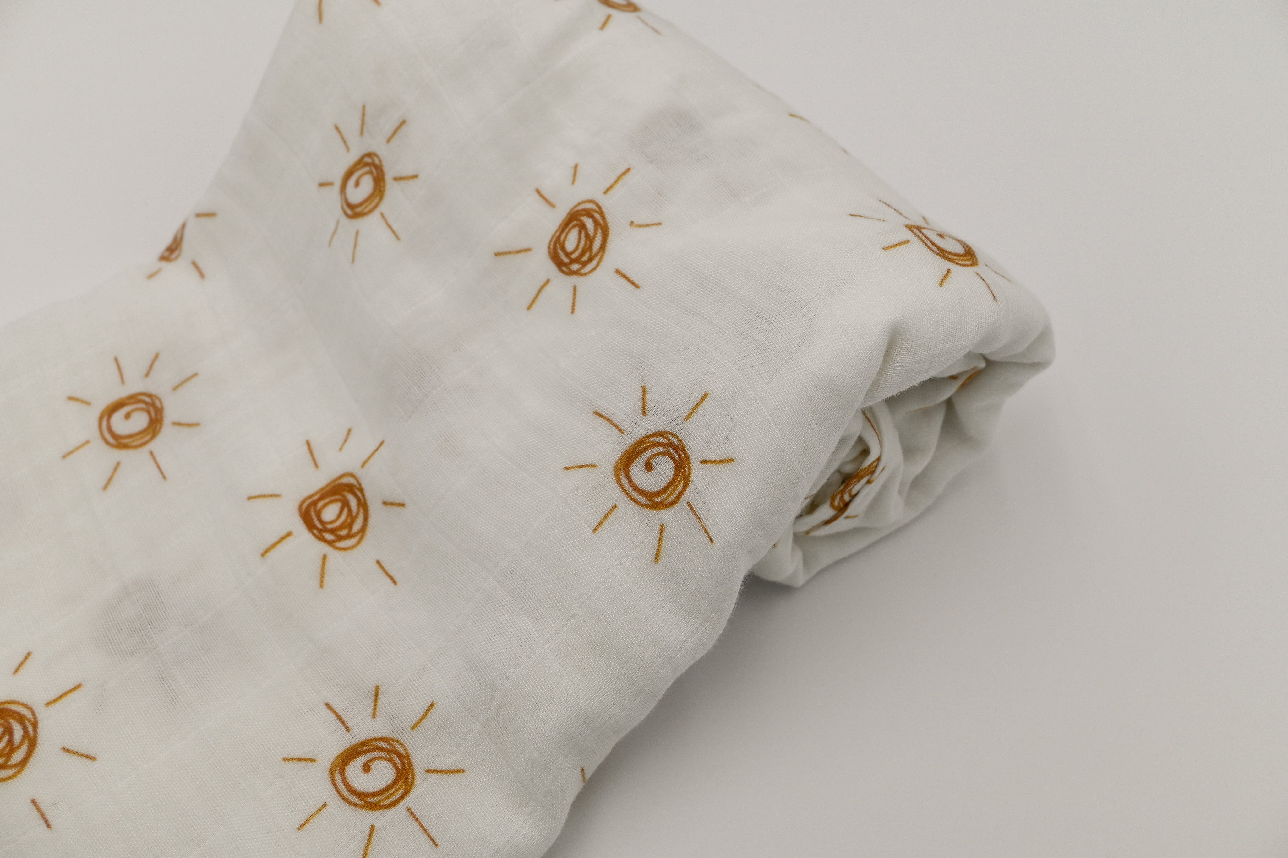 Muslin Swaddle - Golden Suns