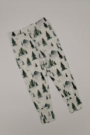 Two-Piece Pajama Set - Forest Trees