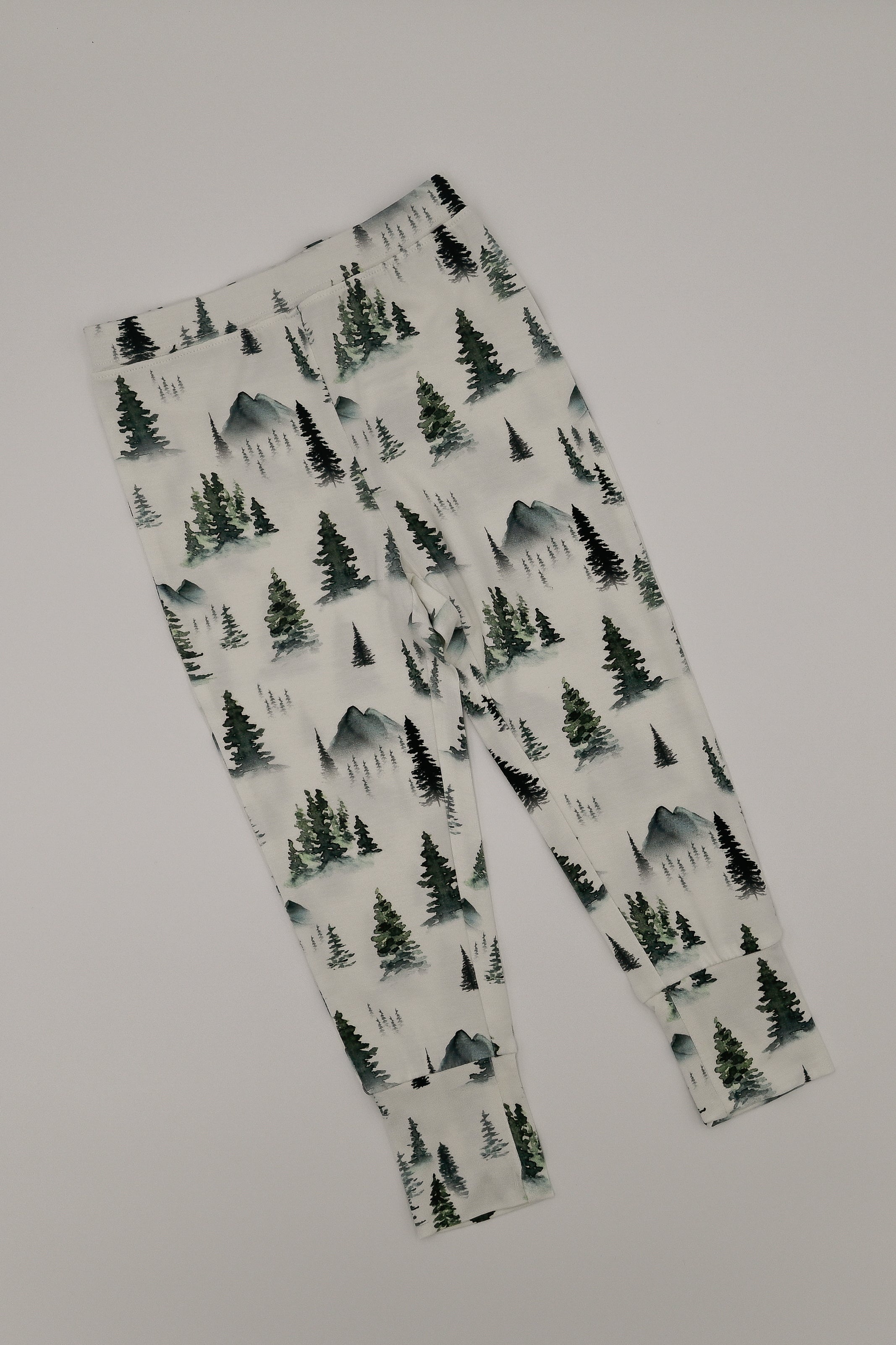 Two-Piece Pajama Set - Forest Trees
