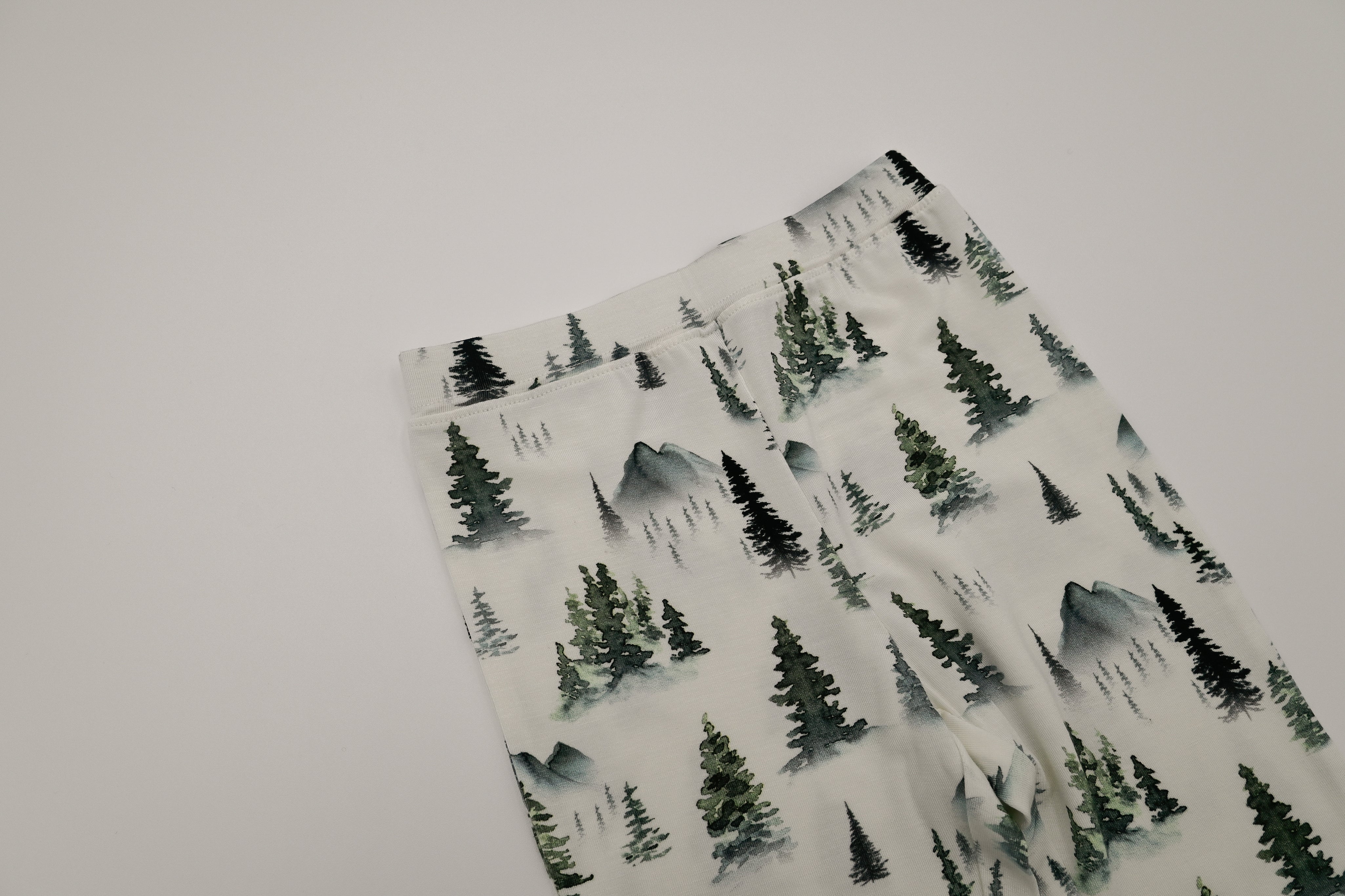 Two-Piece Pajama Set - Forest Trees