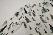 Two-Piece Pajama Set - Forest Trees