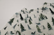 Two-Piece Pajama Set - Forest Trees