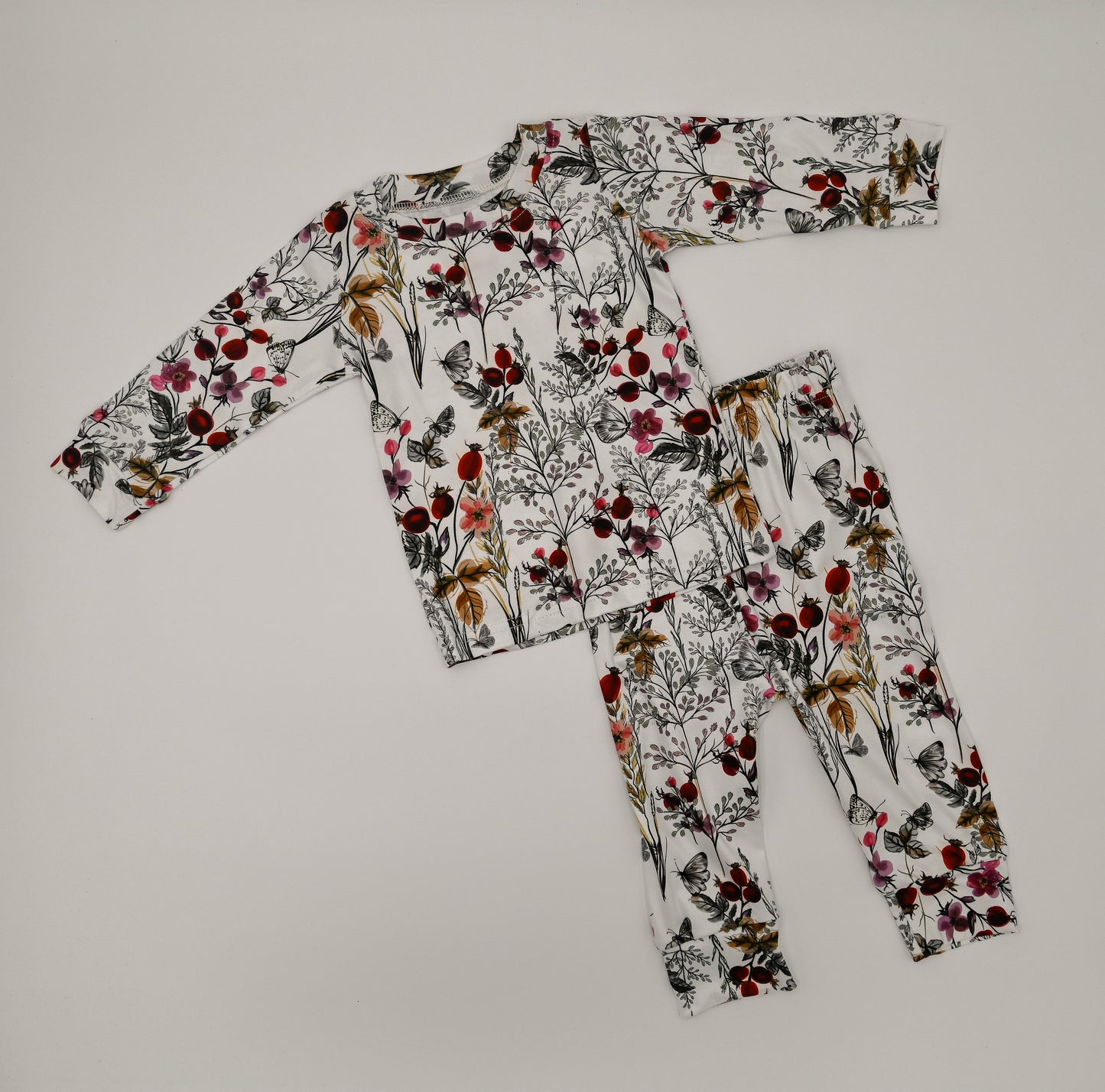 Two-Piece Floral Pajama Set