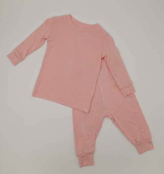 Two-Piece Heavenly Pink Pajama Set