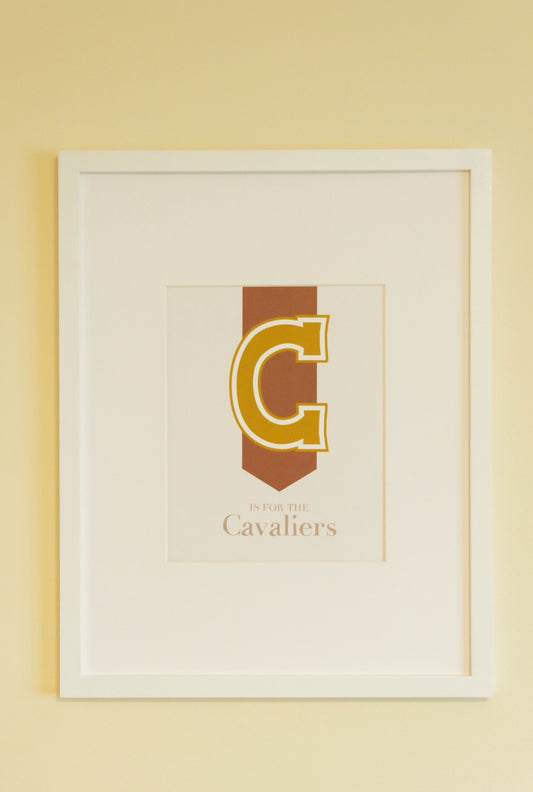 "C is for Cavaliers" Print