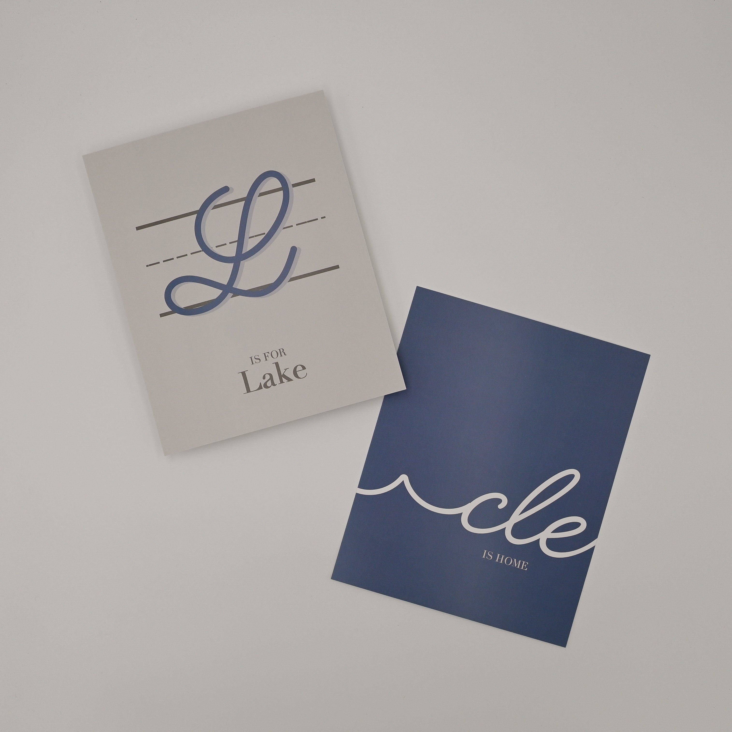"L is for Lake" Print