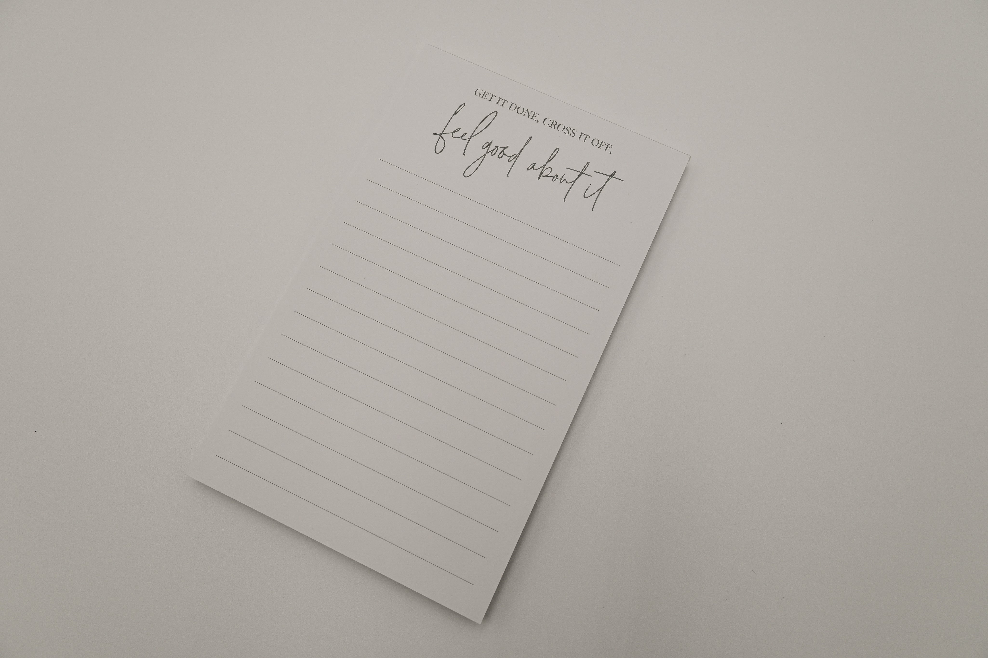 Feel Good Notepad