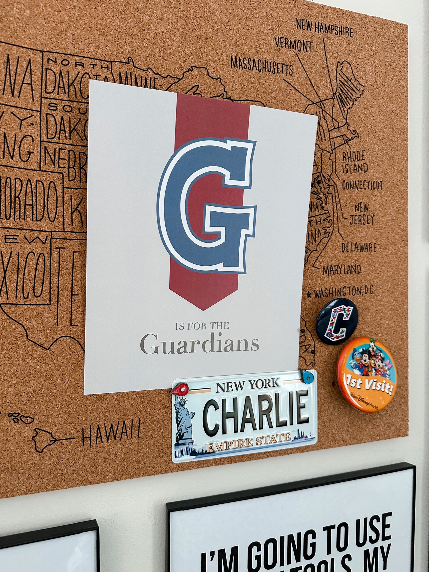 "G is for Guardians" Print