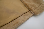 Fur Vest - Tan