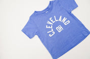 Cleveland, OH - Blue Tee