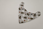 Holiday Snowman Baby Bib