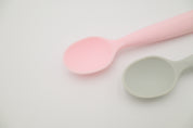 Training Spoon Set - Cotton Candy + Grey