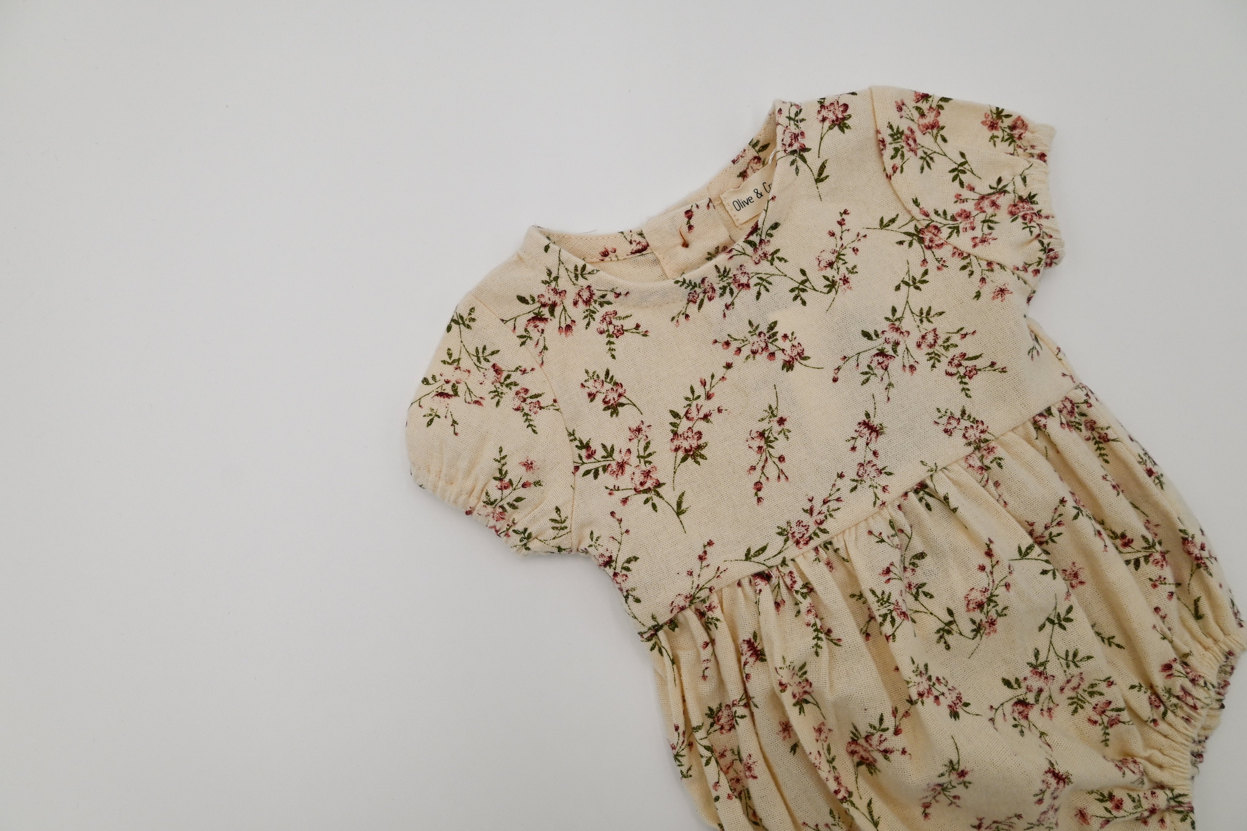Floral Bubble Romper