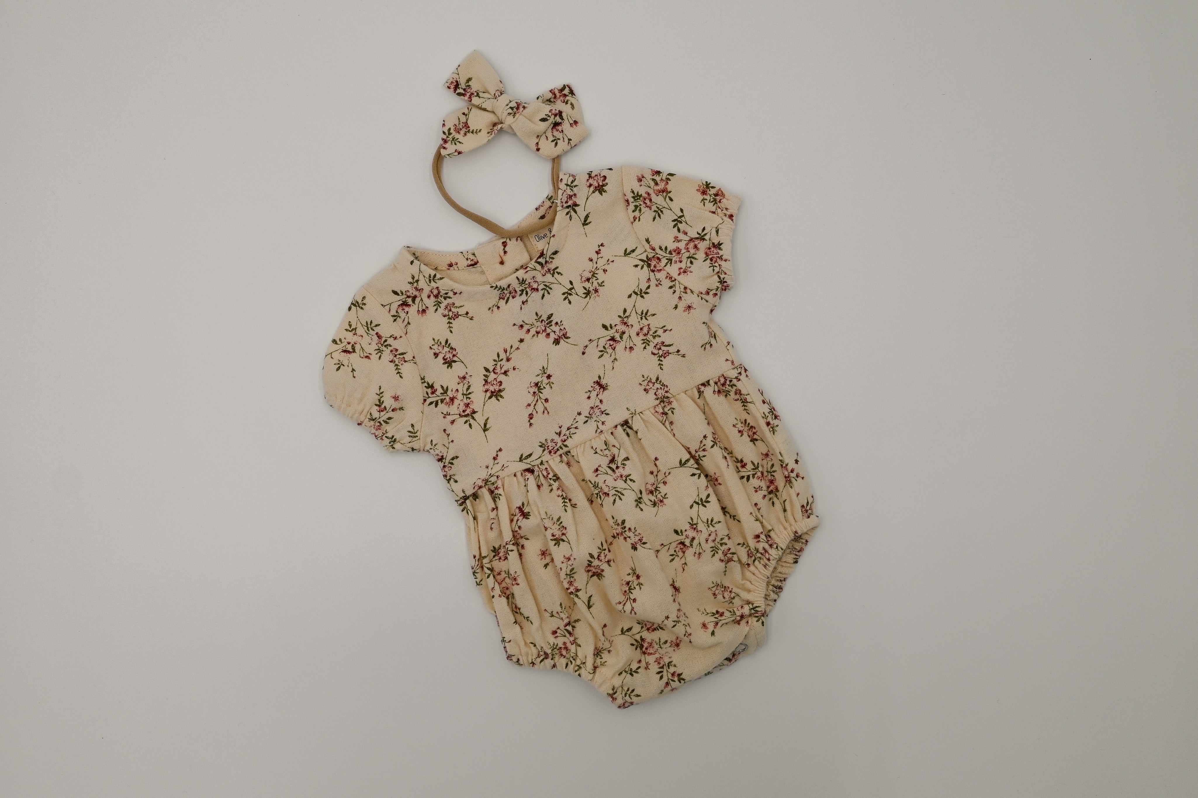 Floral Bubble Romper