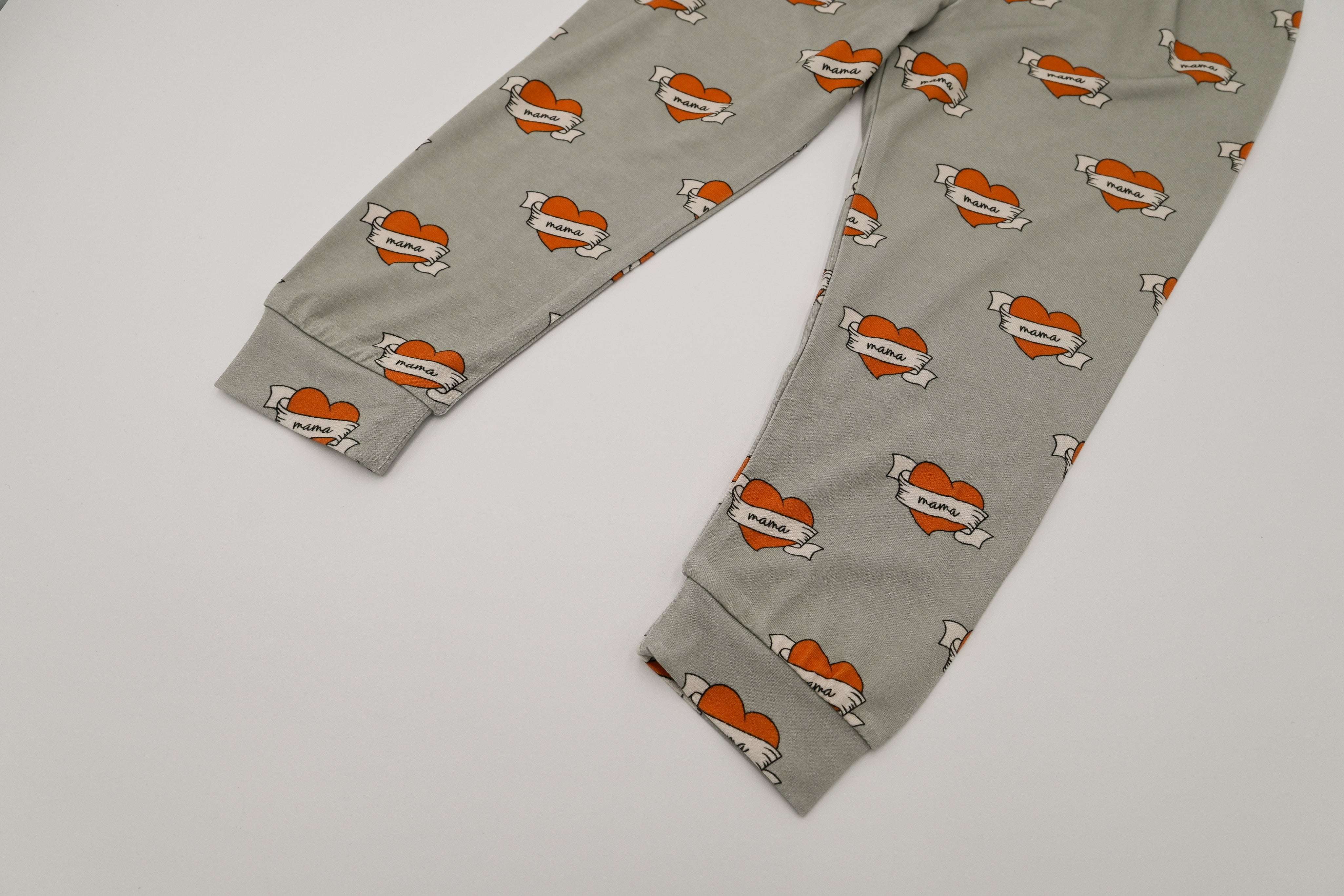 Mama Tattoo Hearts Bamboo Pajamas