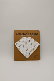 Organic Bunny Baby Bib