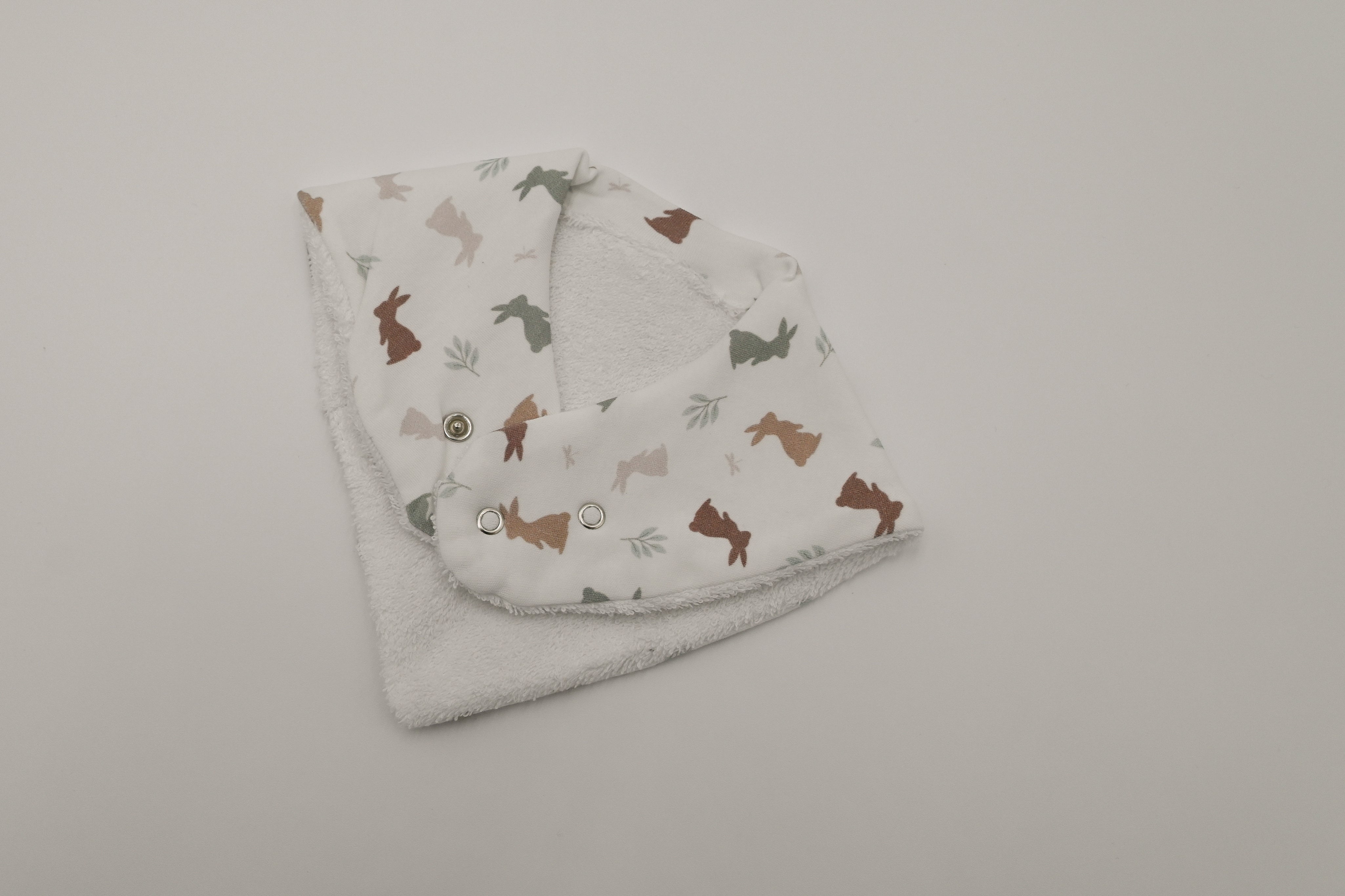 Organic Bunny Baby Bib