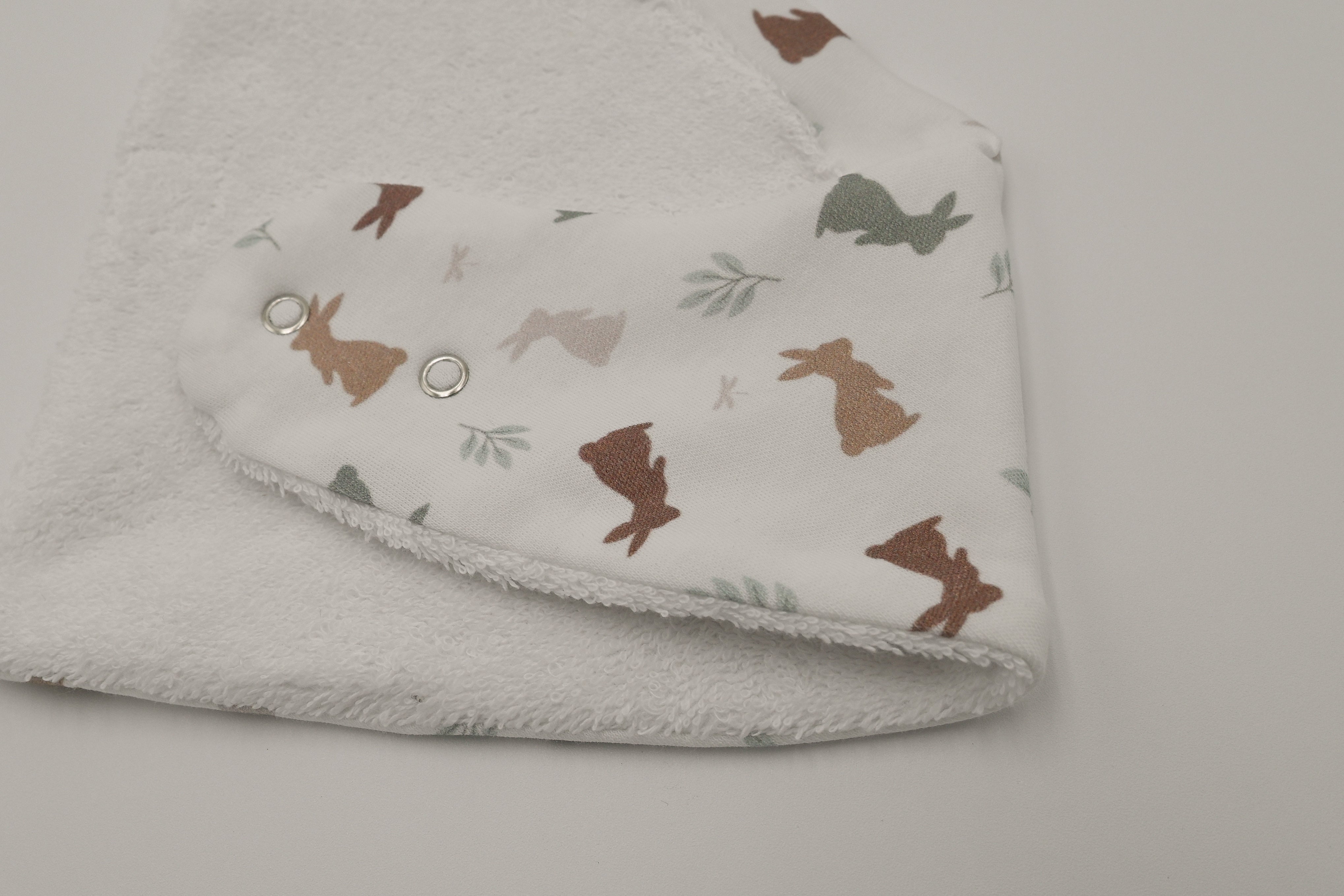 Organic Bunny Baby Bib