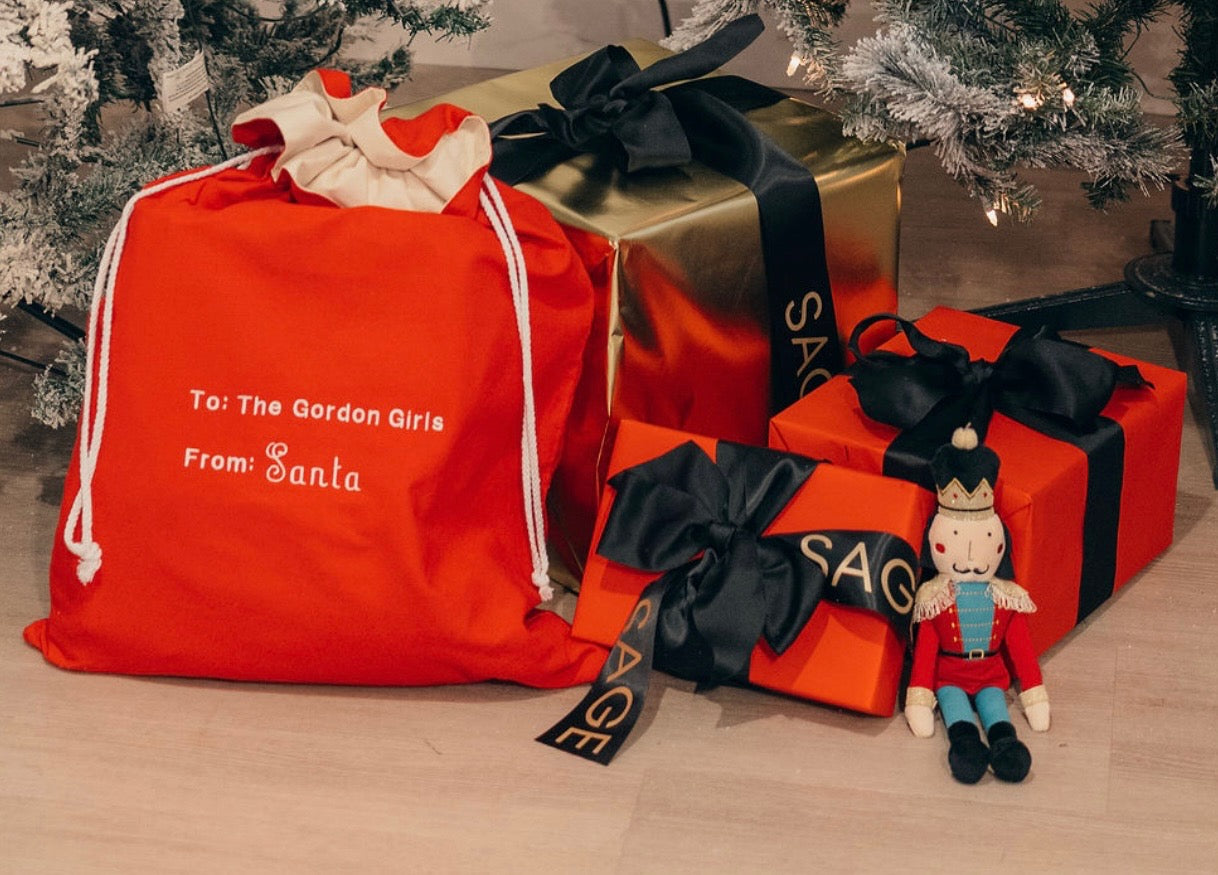 Personalized Santa Gifting Bags