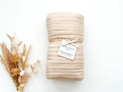 6-Layer Muslin Swaddle - Apricot