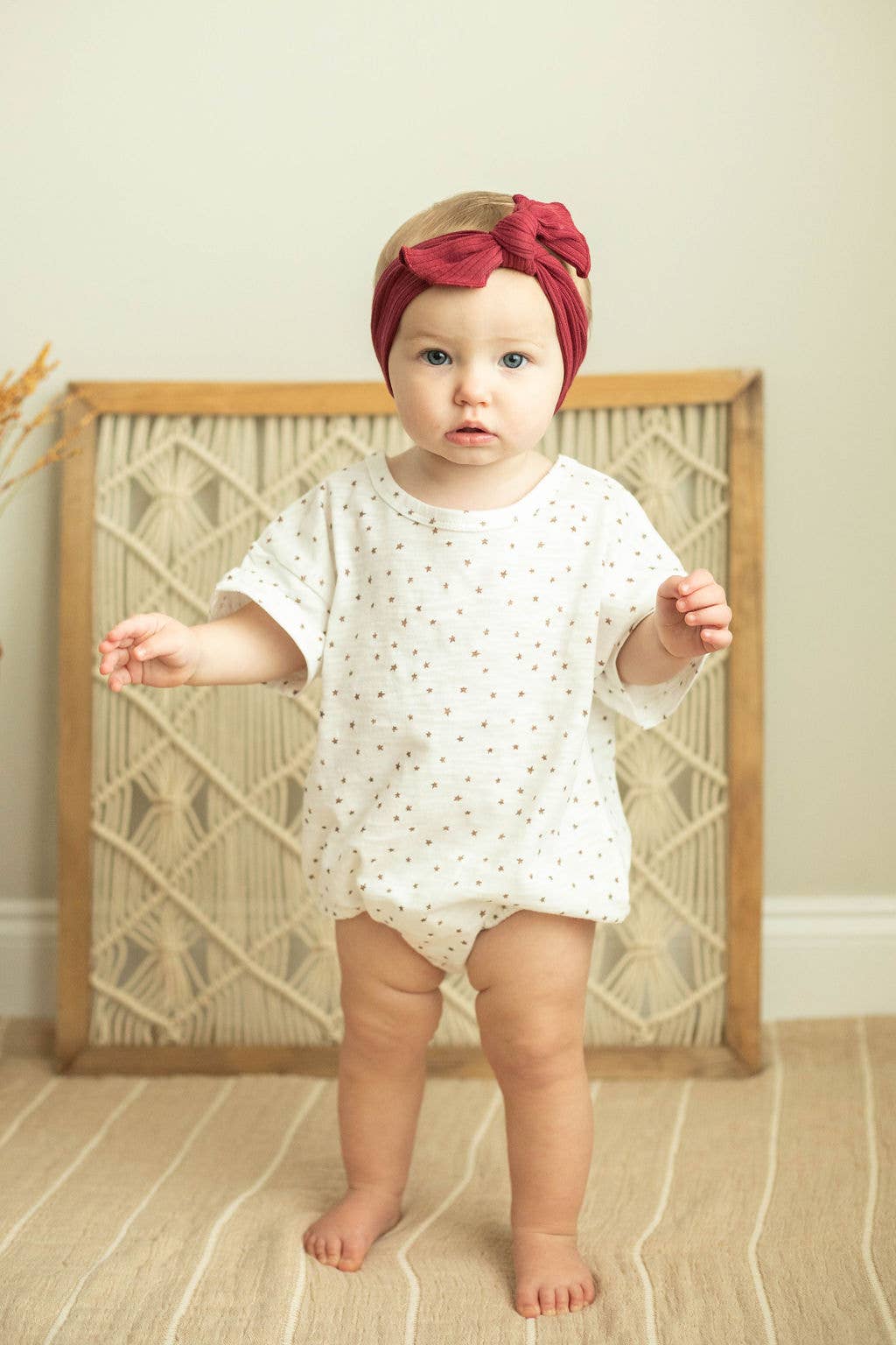 Organic T-Shirt Bubble Romper - Twinkle