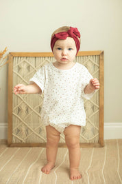 Organic T-Shirt Bubble Romper - Twinkle