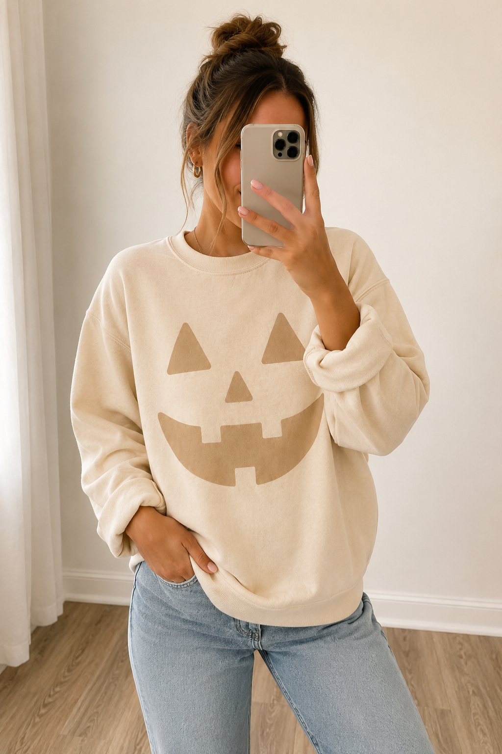 PREORDER Women's Jack-O-Lantern - Bone