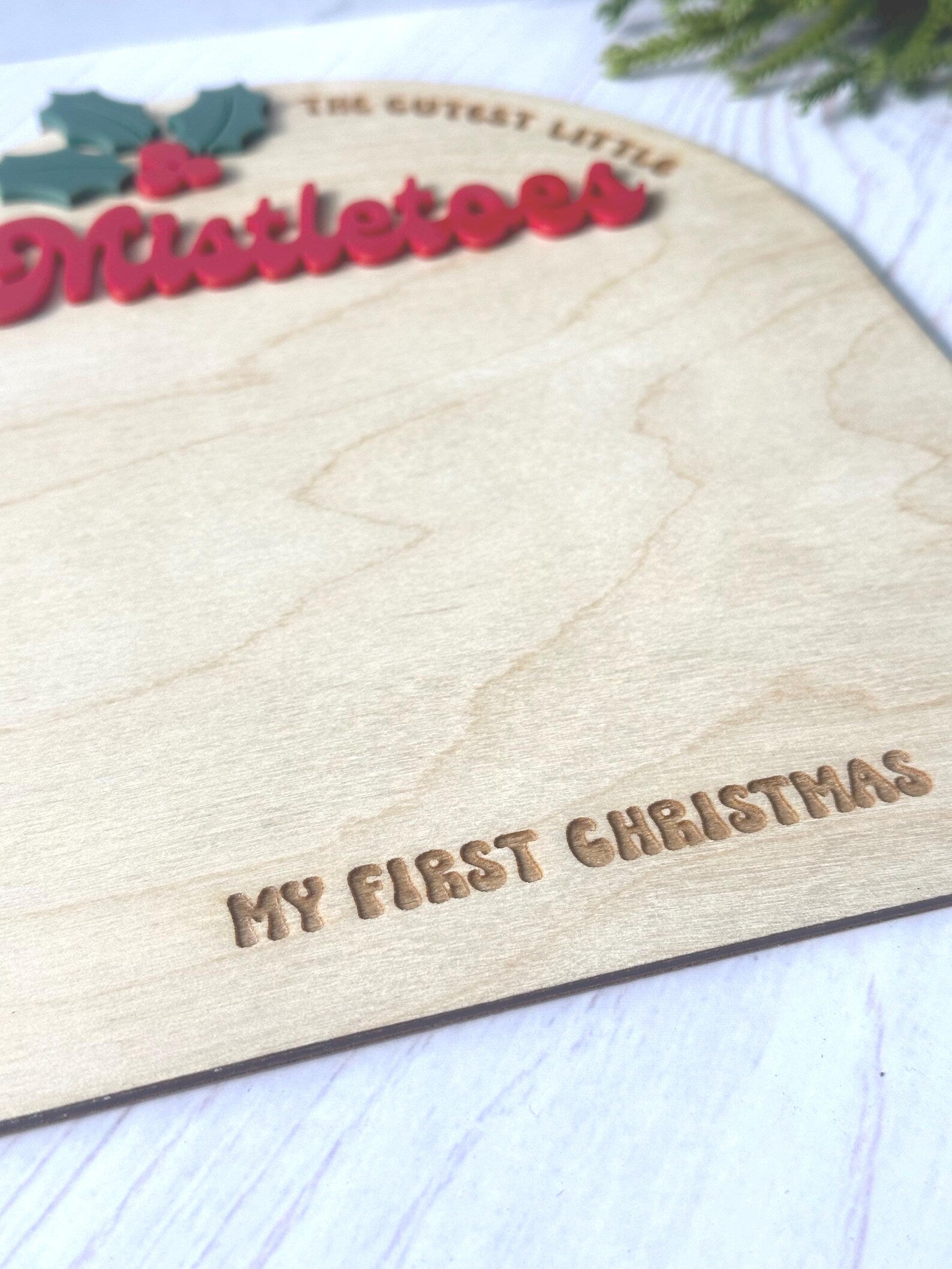 "Mistletoes" Keepsake