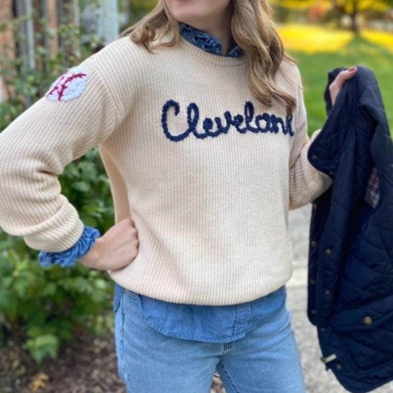 Women's Embroidered Pullover Sweater